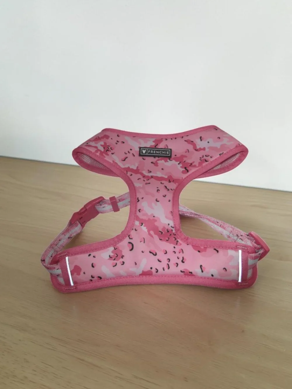 Frenchie Duo Reversible Harness & Matching Leash - Extra Large, EUC